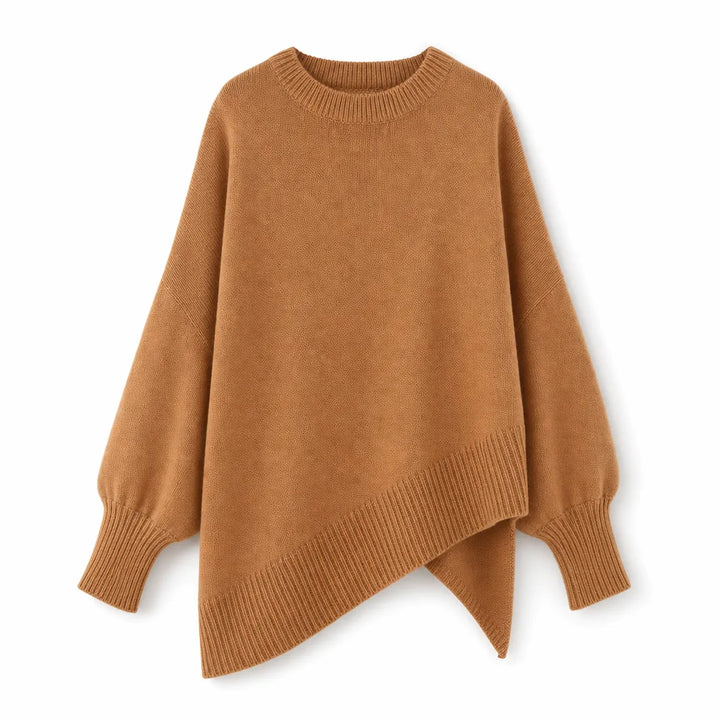 Rhiannon | Women’s Oversized Crew Neck Knit Sweater