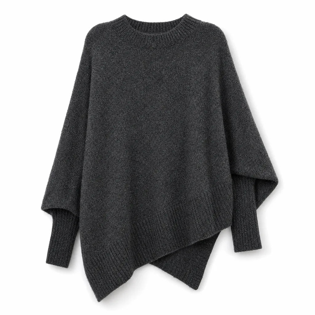 Rhiannon | Women’s Oversized Crew Neck Knit Sweater