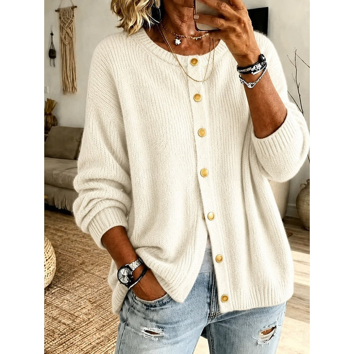 Annette | Women’s Oversized Button Up Cardigan Sweater