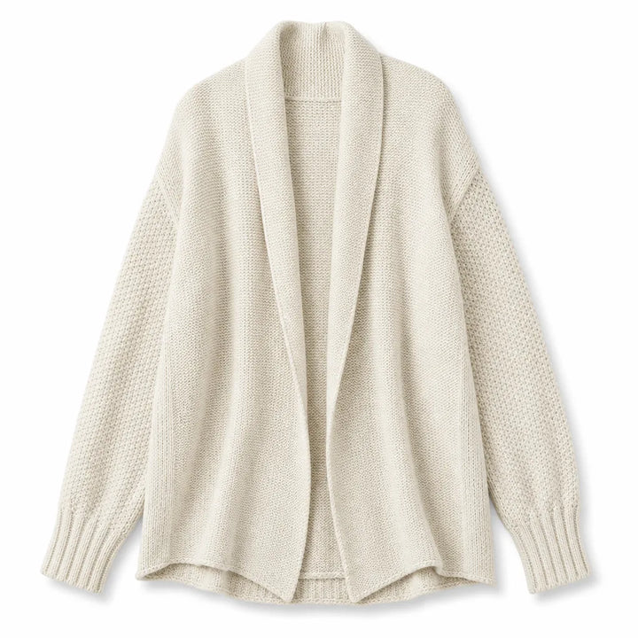 Fenella | Women’s Oversized Shawl Collar Knit Cardigan
