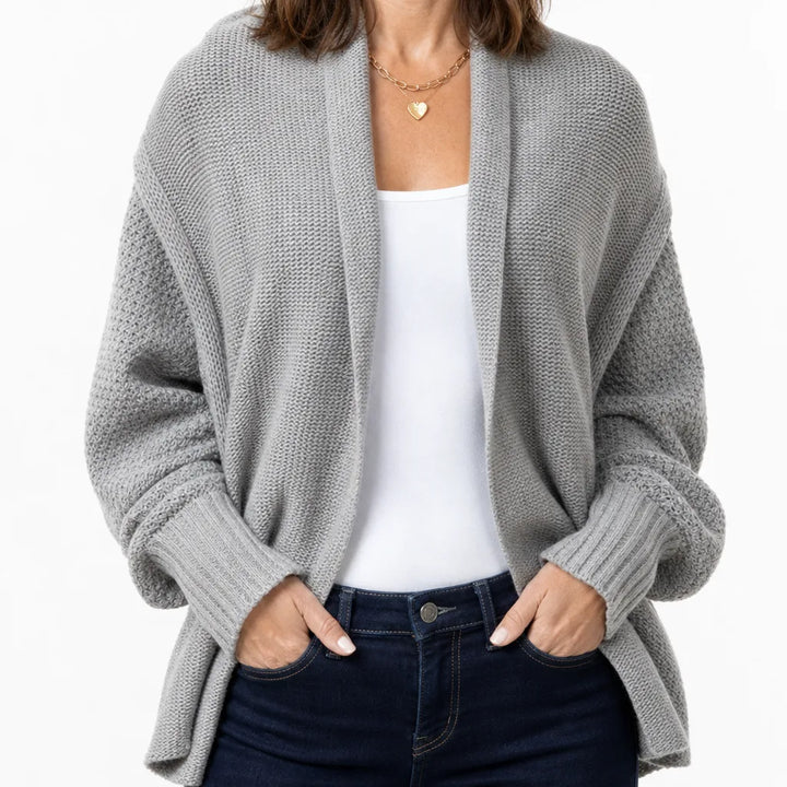 Fenella | Women’s Oversized Shawl Collar Knit Cardigan