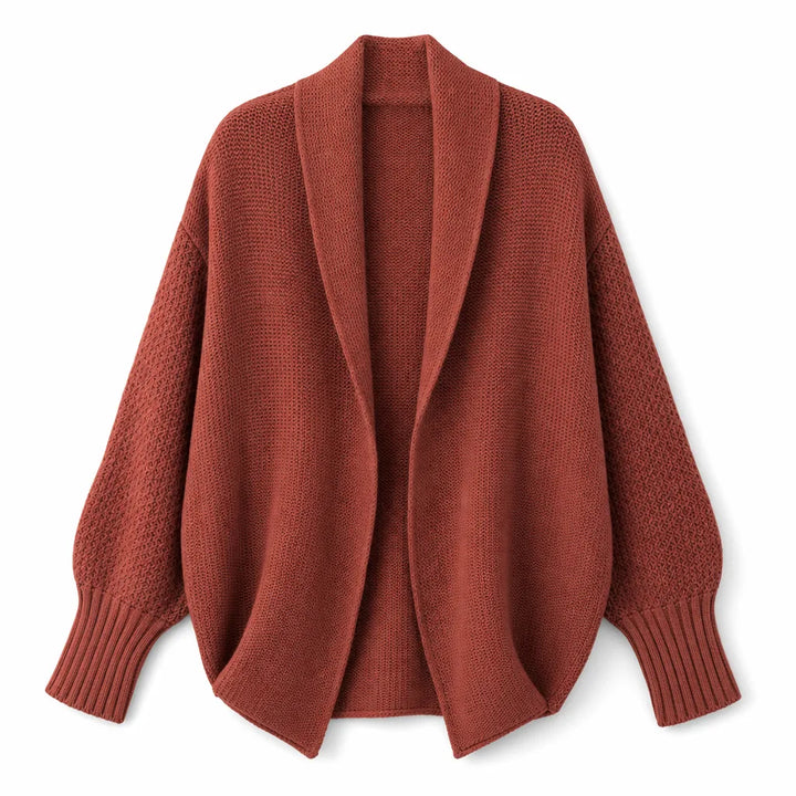 Fenella | Women’s Oversized Shawl Collar Knit Cardigan