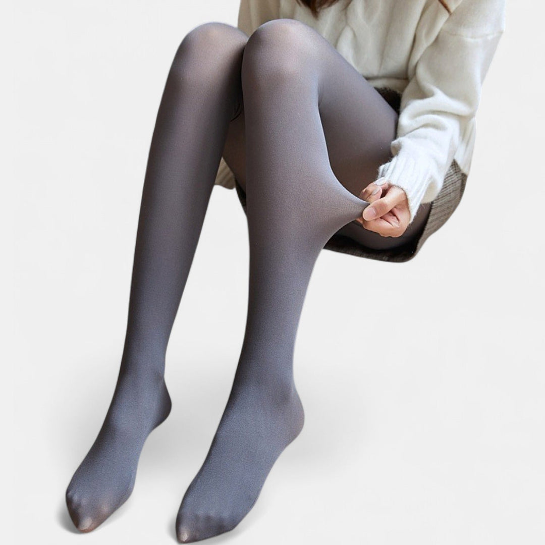 Josie | Women’s Footed Thermal Fleece Lined Winter Tights
