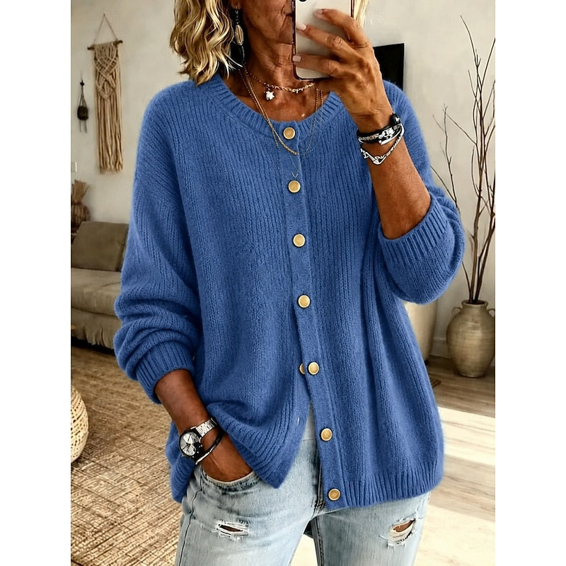 Annette | Women’s Oversized Button Up Cardigan Sweater