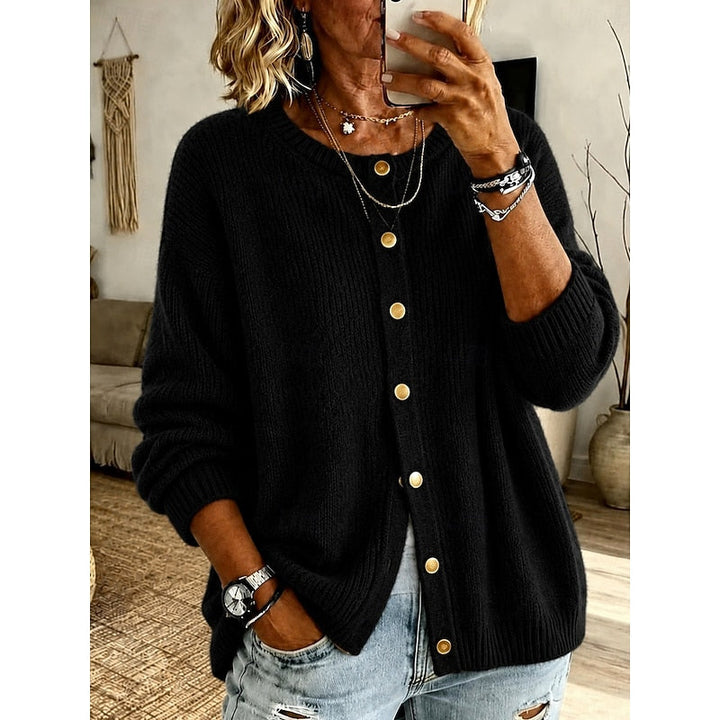 Annette | Women’s Oversized Button Up Cardigan Sweater