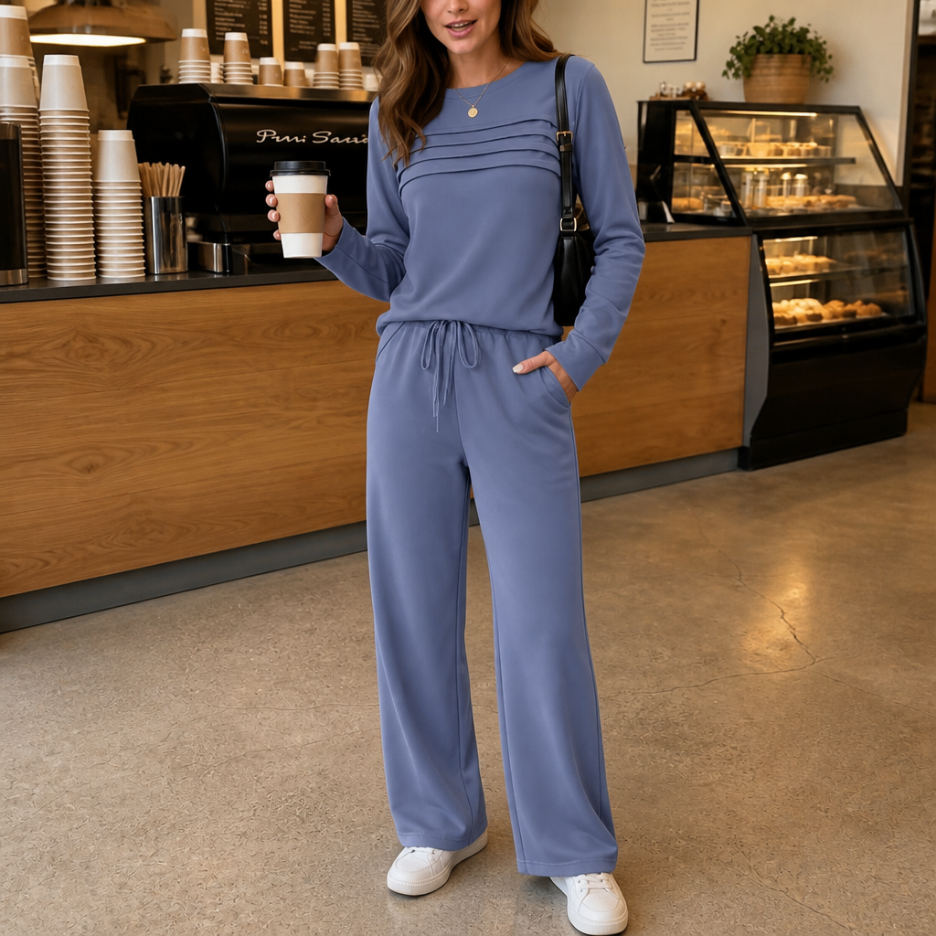 Camellia | Women’s Crew Neck Loungewear Set