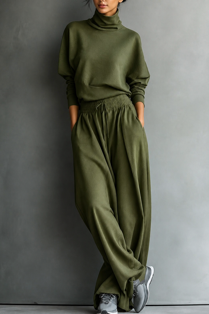 Isadora | Women’s Turtleneck Loungewear Set