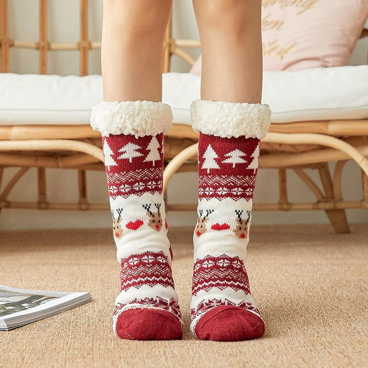Cozette | Women’s Cozy Cable Knit Winter Socks