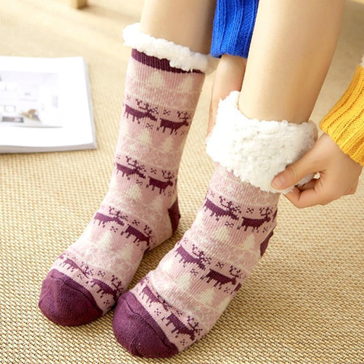 Cozette | Women’s Cozy Cable Knit Winter Socks