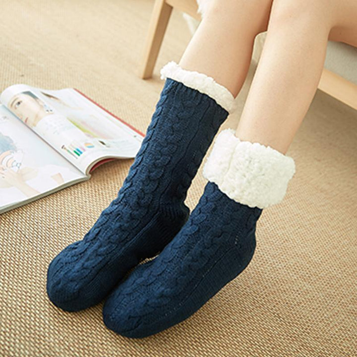 Cozette | Women’s Cozy Cable Knit Winter Socks