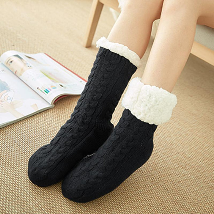 Cozette | Women’s Cozy Cable Knit Winter Socks