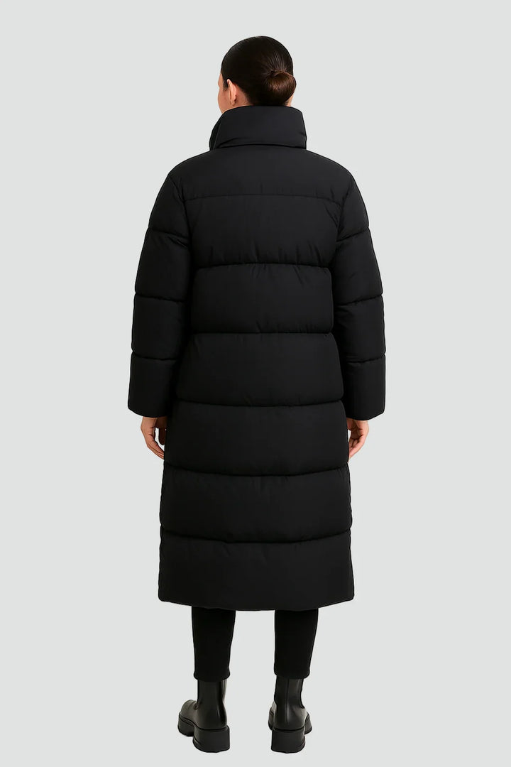 Signe | Women’s Hooded Long Quilted Puffer Coat