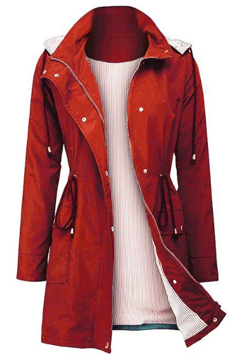 Wilhelmina | Women's Weatherproof Hooded Anorak Rain Jacket