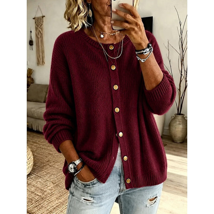 Annette | Women’s Oversized Button Up Cardigan Sweater