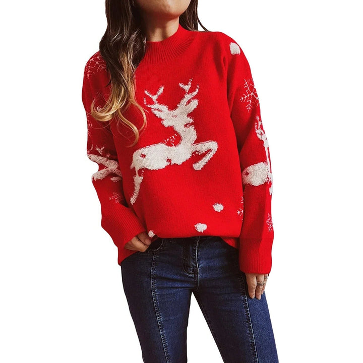 Holly | Women’s Cute Christmas Snowflake Sweater