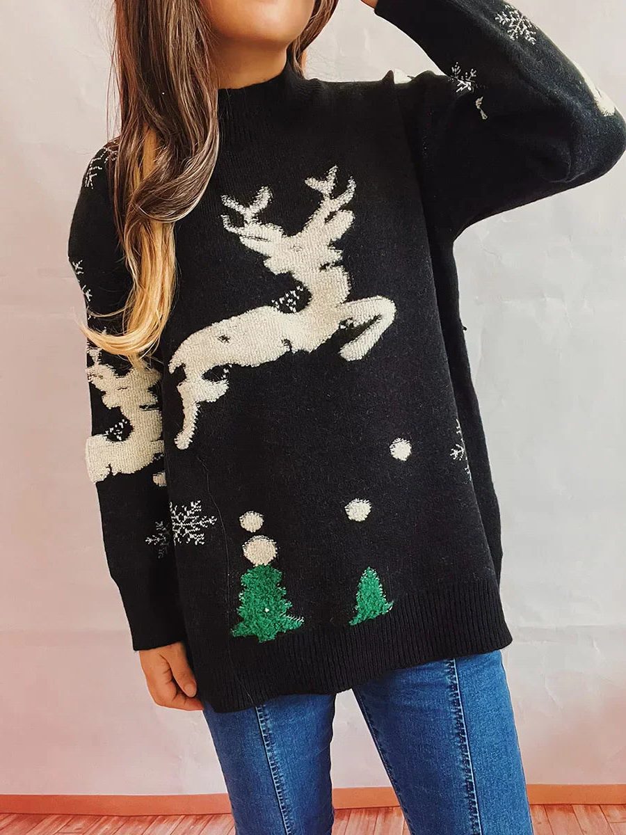 Holly | Women’s Cute Christmas Snowflake Sweater