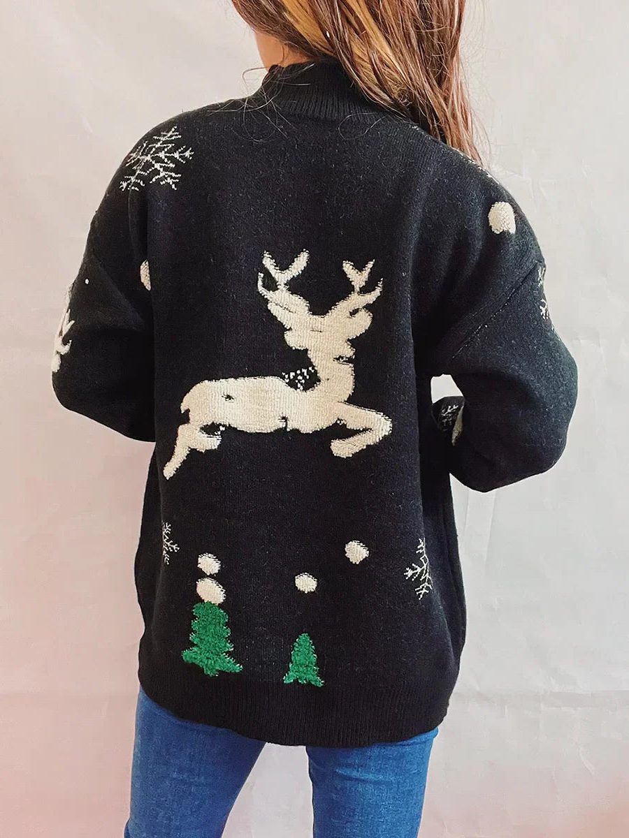 Holly | Women’s Cute Christmas Snowflake Sweater